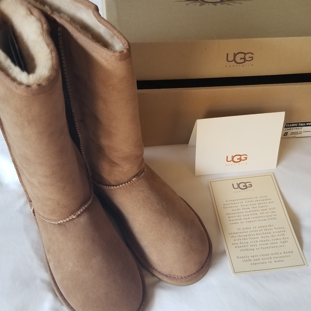 Classic II Genuine Shearling Lined Tall Boot